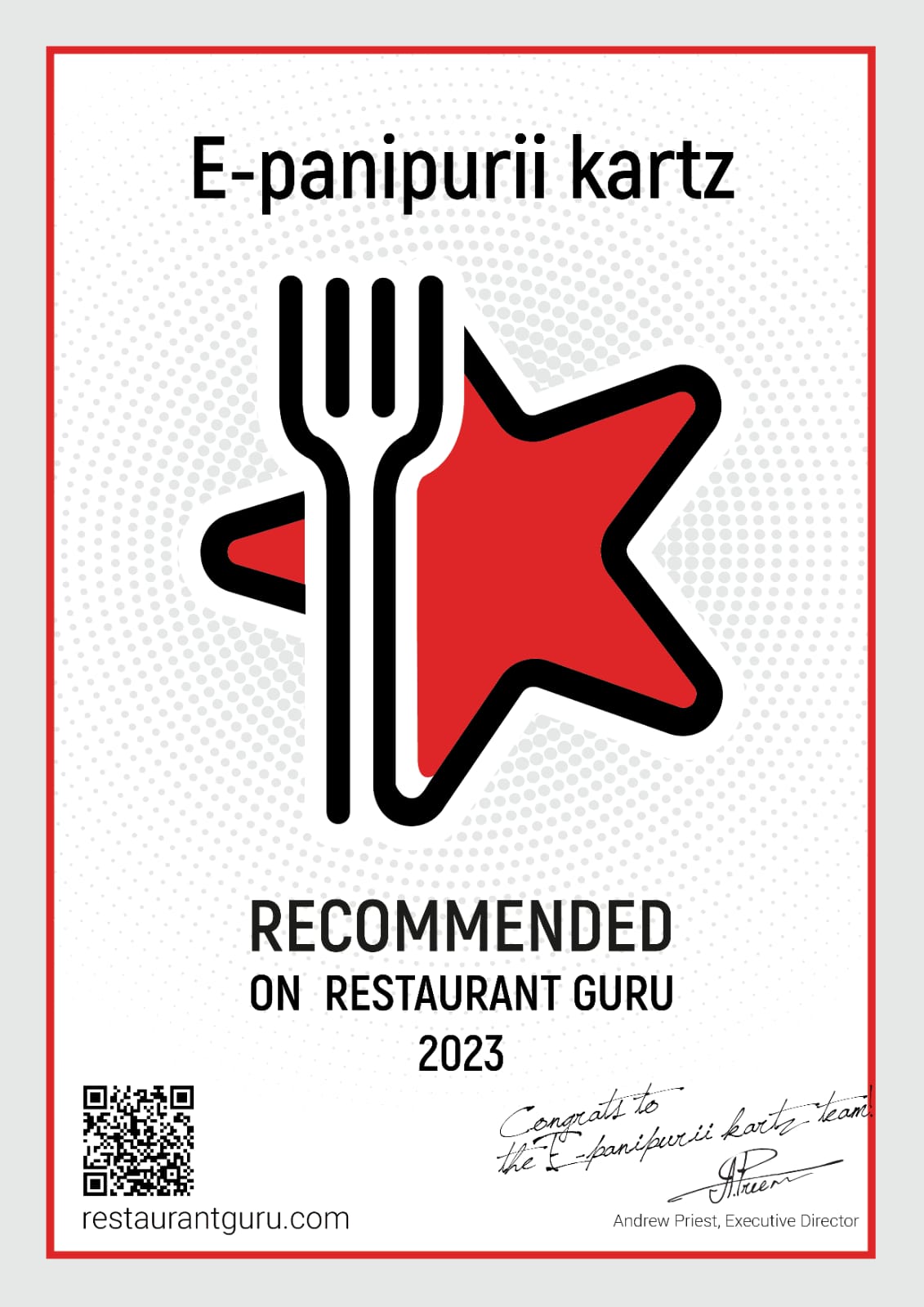recommended by restaurant guru 2023